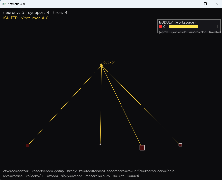 One neuron doing Xor in Sensory